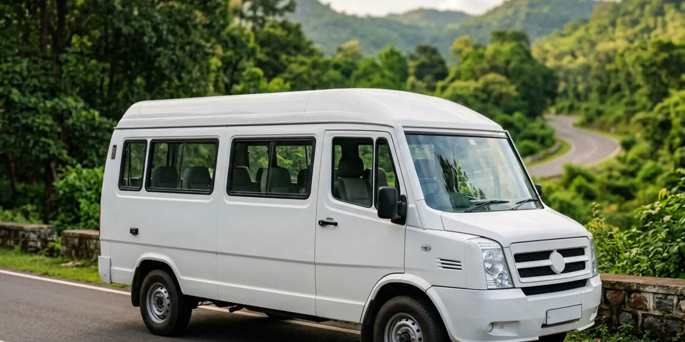 Tempo Traveller for outstation group travel from Puri